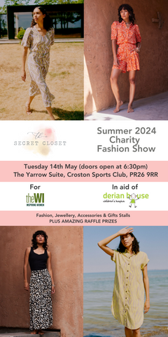 TICKET - Croston W I Charity Fashion Show 14th May 2024