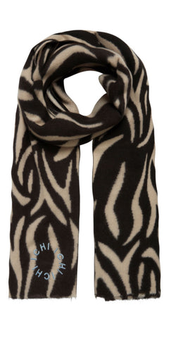 ICHI RONDA Scarf in Black
