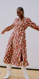 b young IBANO Dress in Cayenne Mix