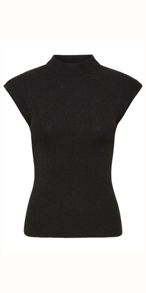 ICHI CODY Top in Black