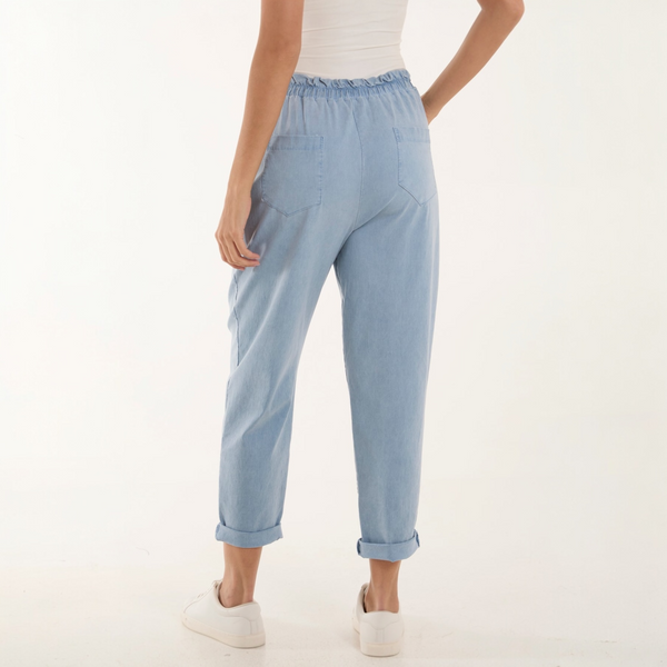 Barrel Magic Trousers in Denim