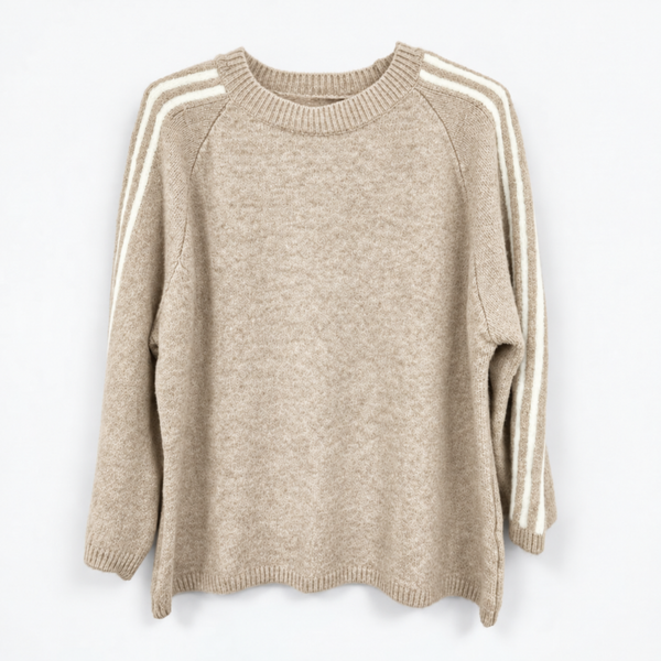 Stripe Sleeve Knit (various colours)
