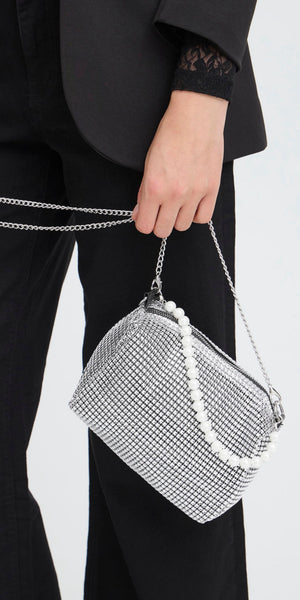 ICHI BARBARA Bag in Silver
