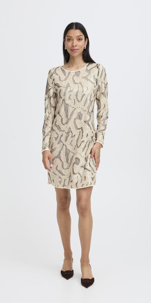 b young RESE Dress in Oatmeal
