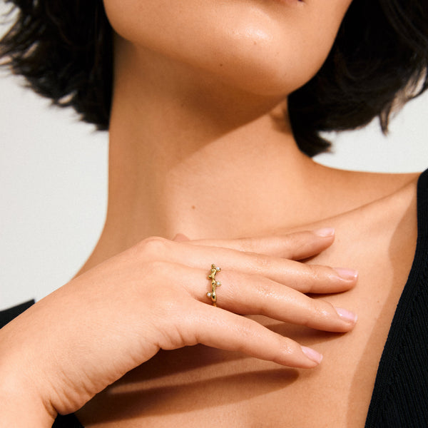Pilgrim LULU Magic Stack Ring in Gold