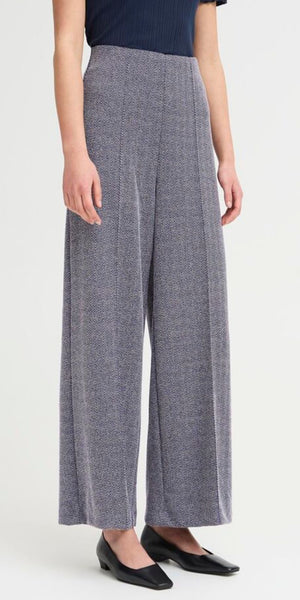 LICHI KATE Jacquard Pants in Patriot Blue