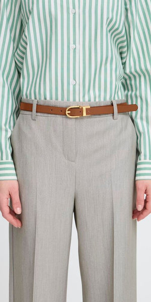 b young WESSY Reversible Belt in Meteorite/Brown