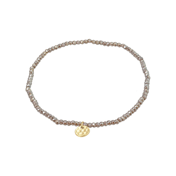 Pilgrim INDIE Bracelet in Light Grey - TheSecretCloset.Boutique