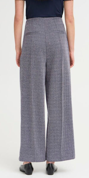 LICHI KATE Jacquard Pants in Patriot Blue