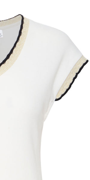 b young RYA T Shirt in Marshmallow