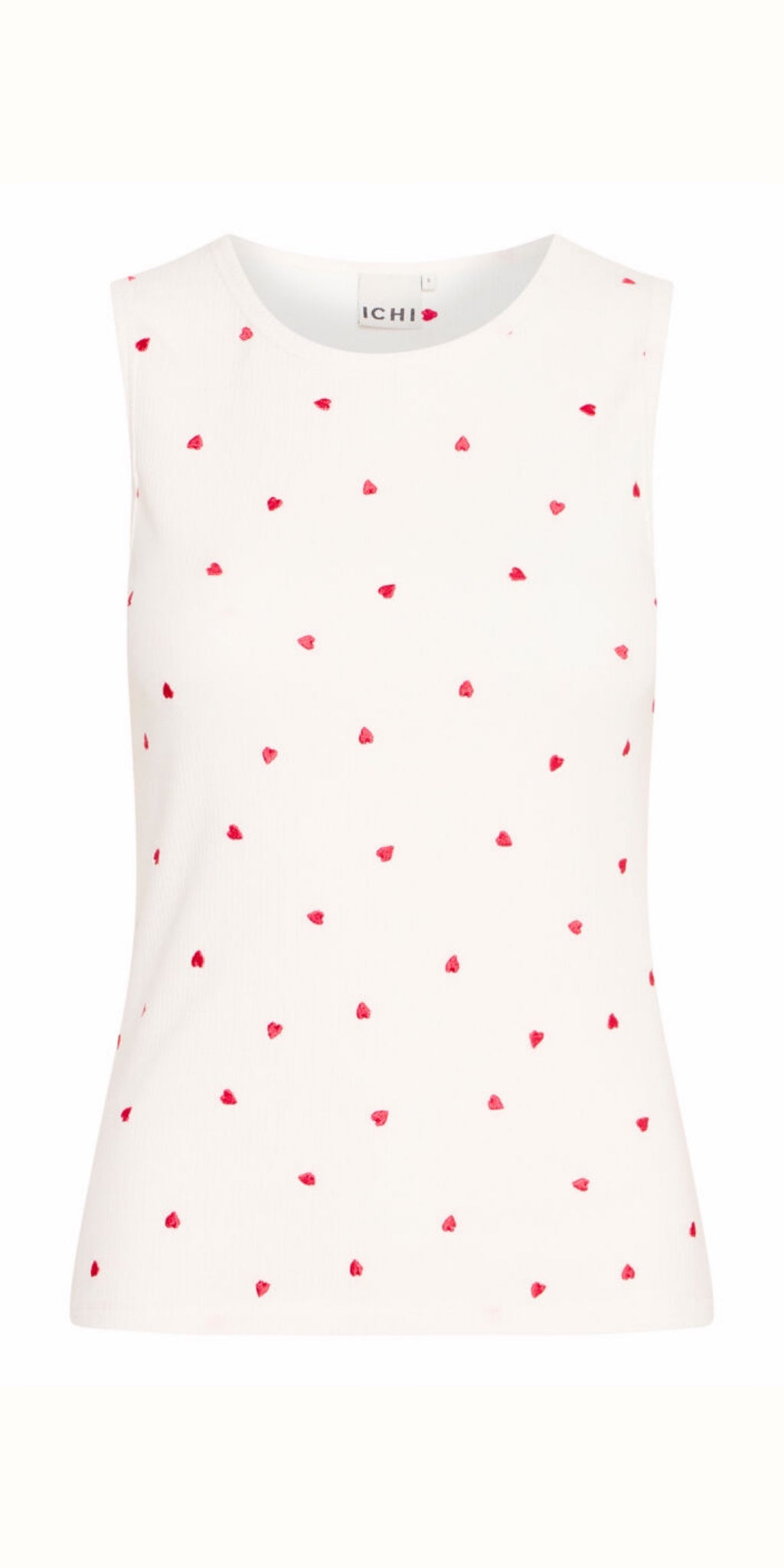 ICHI PALMA Top in Cloud Dancer