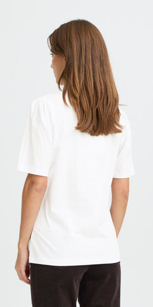 PULZ JULIETTE T Shirt in White