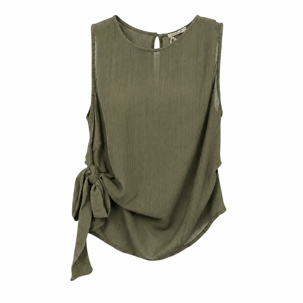 Tie Side Drape Top (various colours)