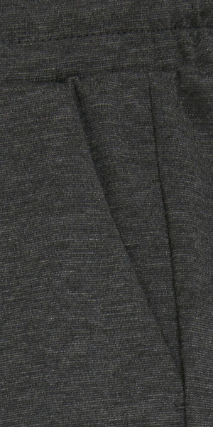 ICHI KATE Pants in Dark Grey Melange