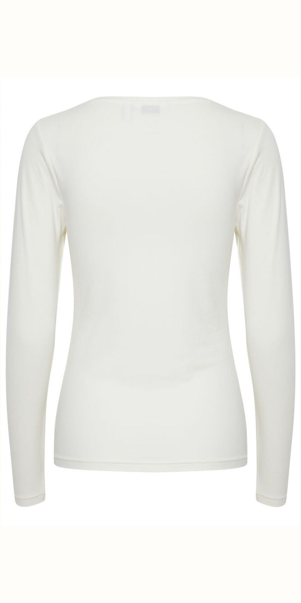 b young PAMILA Long Sleeve T Shirt in Off White