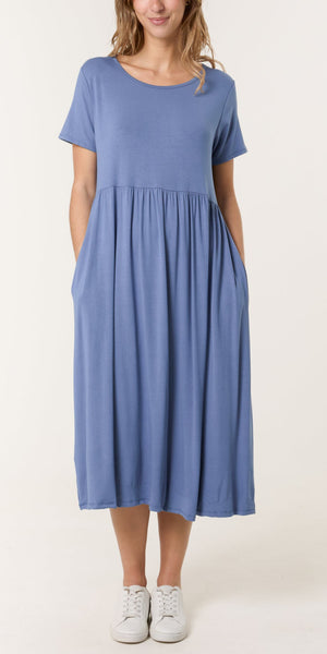 T Shirt Midi Dress (various colours)