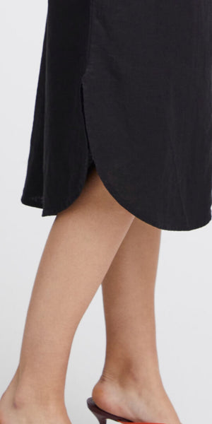 b young FALAKKA Shirt Dress in Black