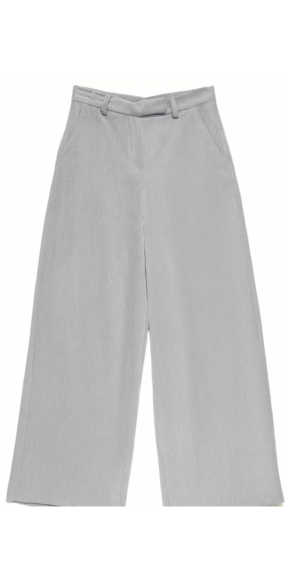 B-Yu Wide Leg Cords in Iron