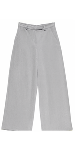 B-Yu Wide Leg Cords in Iron