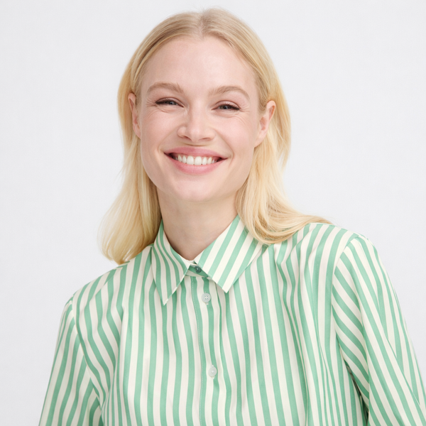 b young HETILA Shirt in Leprechaun Green