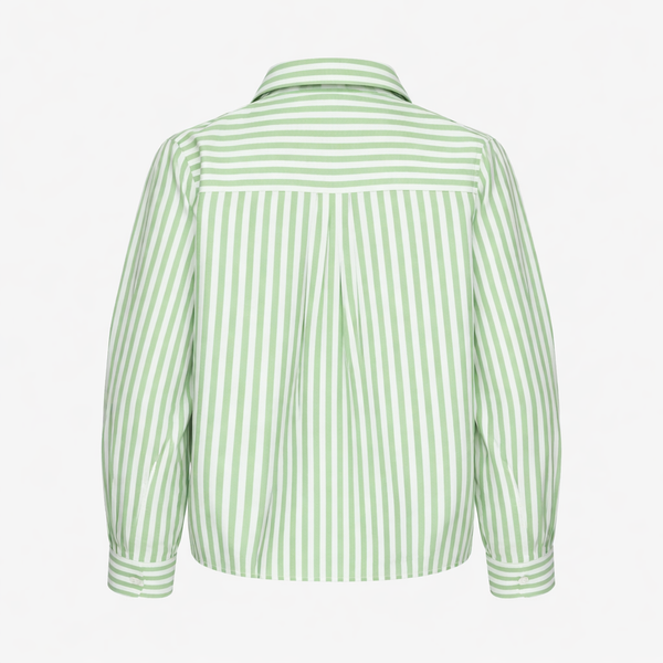 b young HETILA Shirt in Leprechaun Green