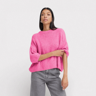 b young OTIA Jumper in Phlox Pink