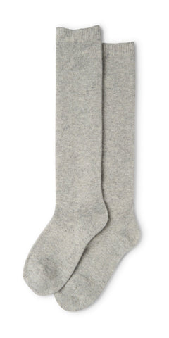 CHALK Cosy Cashmere Lounge Sock in Silver (Pre order)