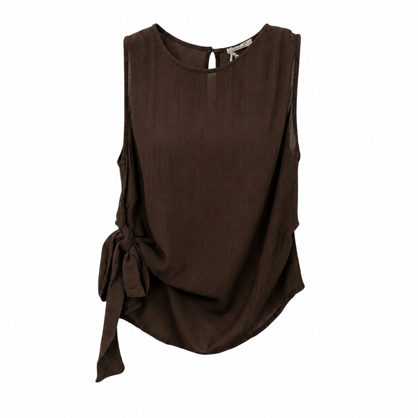 Tie Side Drape Top (various colours)