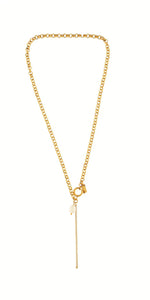 DANSK JOY Waterproof Link Pearl Necklace
