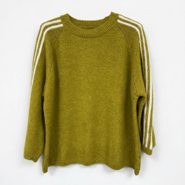 Stripe Sleeve Knit (various colours)