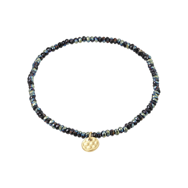 Pilgrim INDIE Bracelet in Dark Grey - TheSecretCloset.Boutique