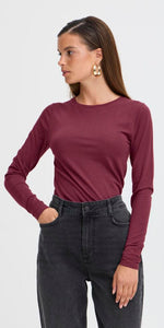 b young PAMILA Long Sleeve T Shirt in Port Royale