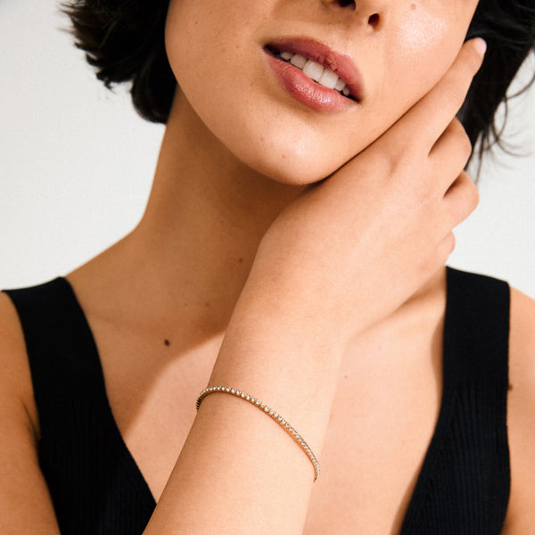 Pilgrim ARASH Crystal Bracelet in Gold - TheSecretCloset.Boutique