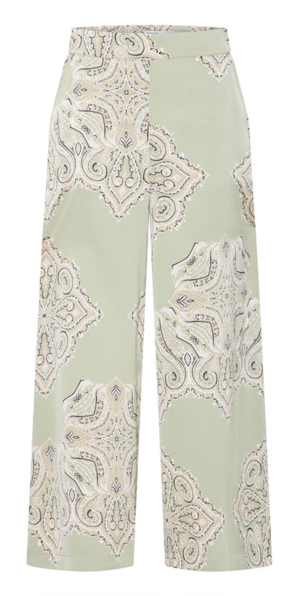 b young JANNIKE Pants in Tea Paisley Mix