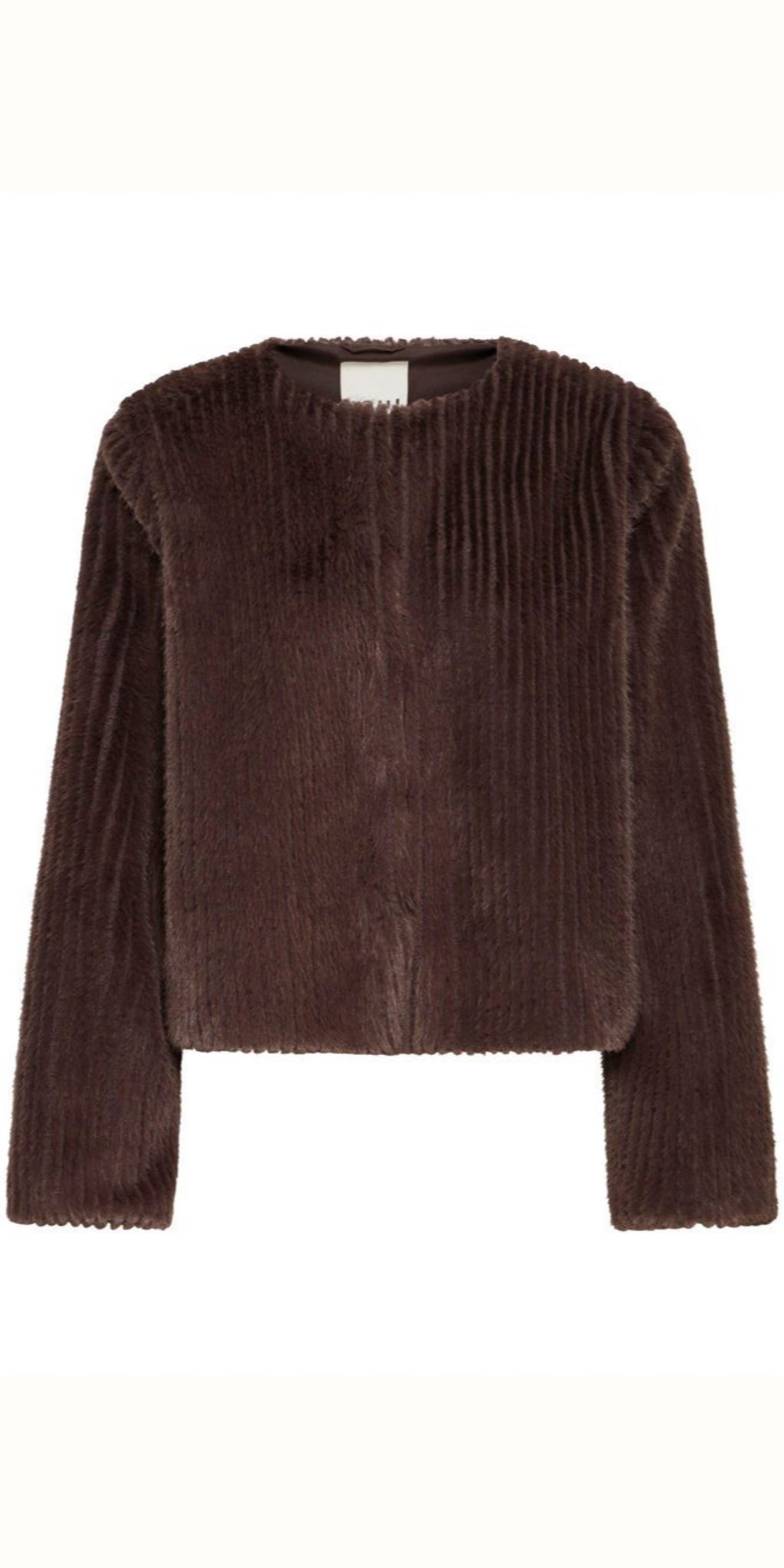 ICHI CIKORA Jacket in Shale