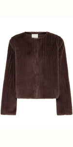ICHI CIKORA Jacket in Shale