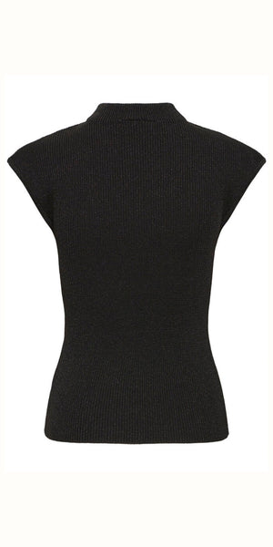 ICHI CODY Top in Black