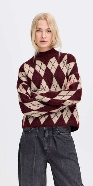b young NAFTA Argyle Jumper in Port Royale