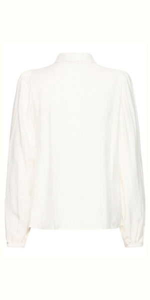 ICHI RHINES Shirt in Cloud Dancer