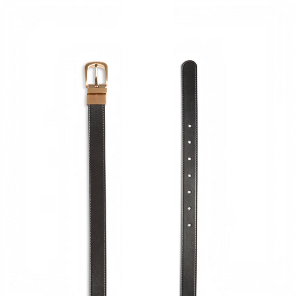 CHALK Mara Reversible Belt | Black/Brown: L/XL