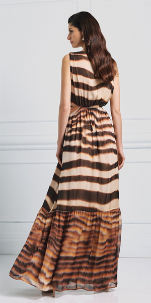 ACCESS Tiger Print Dress