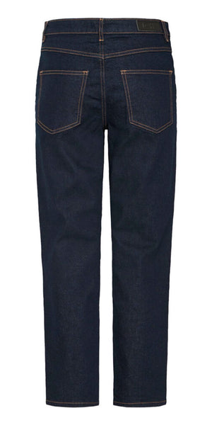 ICHI TWIGGY RAVEN Cropped Jeans in Denim Authentic