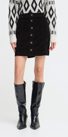 b young DASIK Skirt in True Black