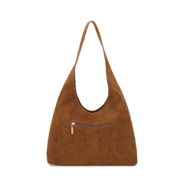 Zip Detail Suede Hobo Bag (various colours)