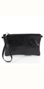 Metallic Leather Multi-way Bag