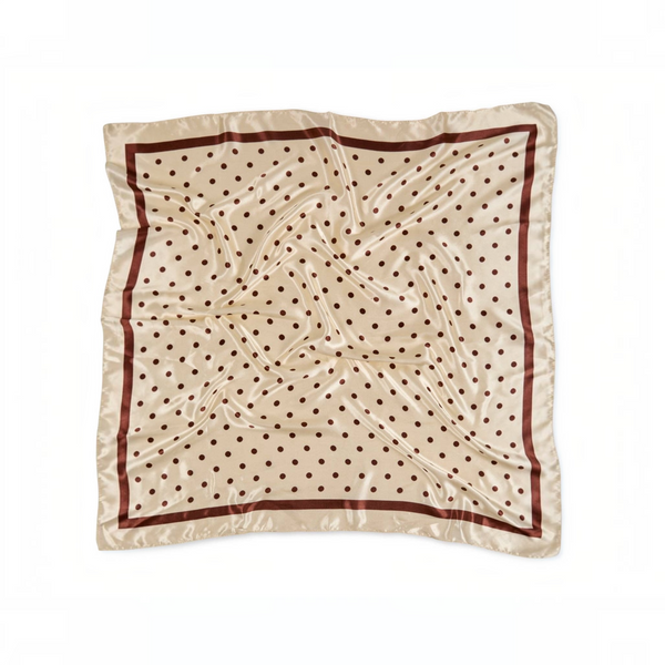CHALK Wren Scarf | Small Spot | Butter