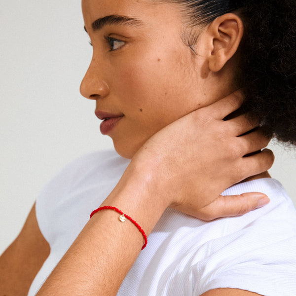 Pilgrim INDIE Bracelet in red