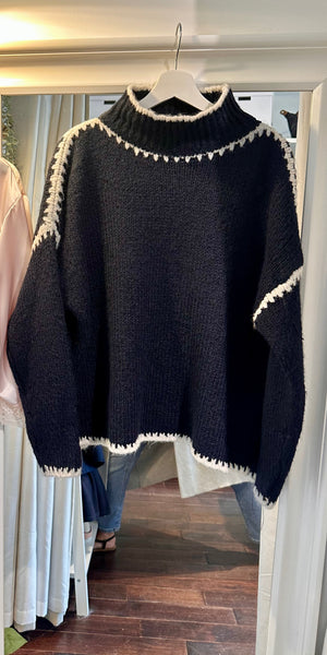 Blanket Stitch Knit