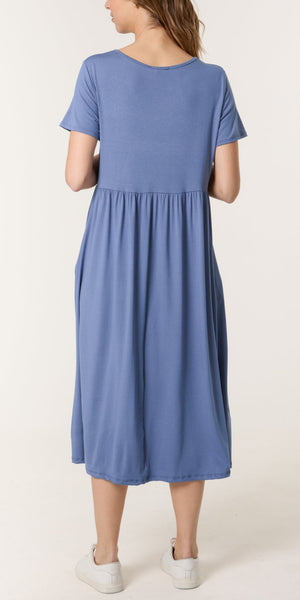 T Shirt Midi Dress (various colours)
