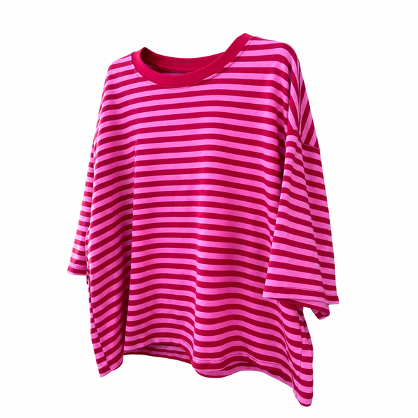 Colour Clash Stripe Top (various colours)